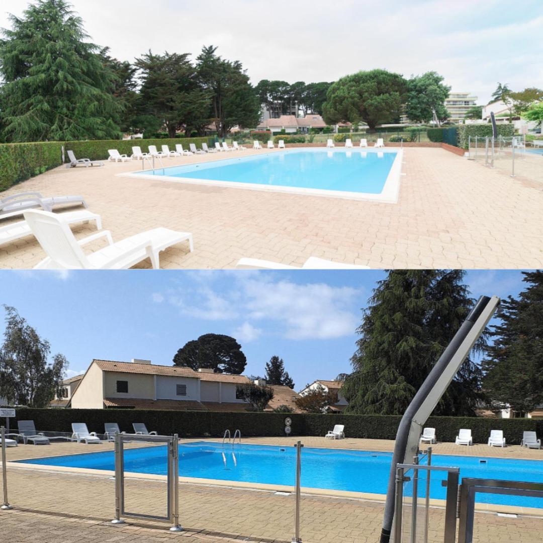 Maison Dans Residence Calme + Piscine A 波尔尼克 外观 照片